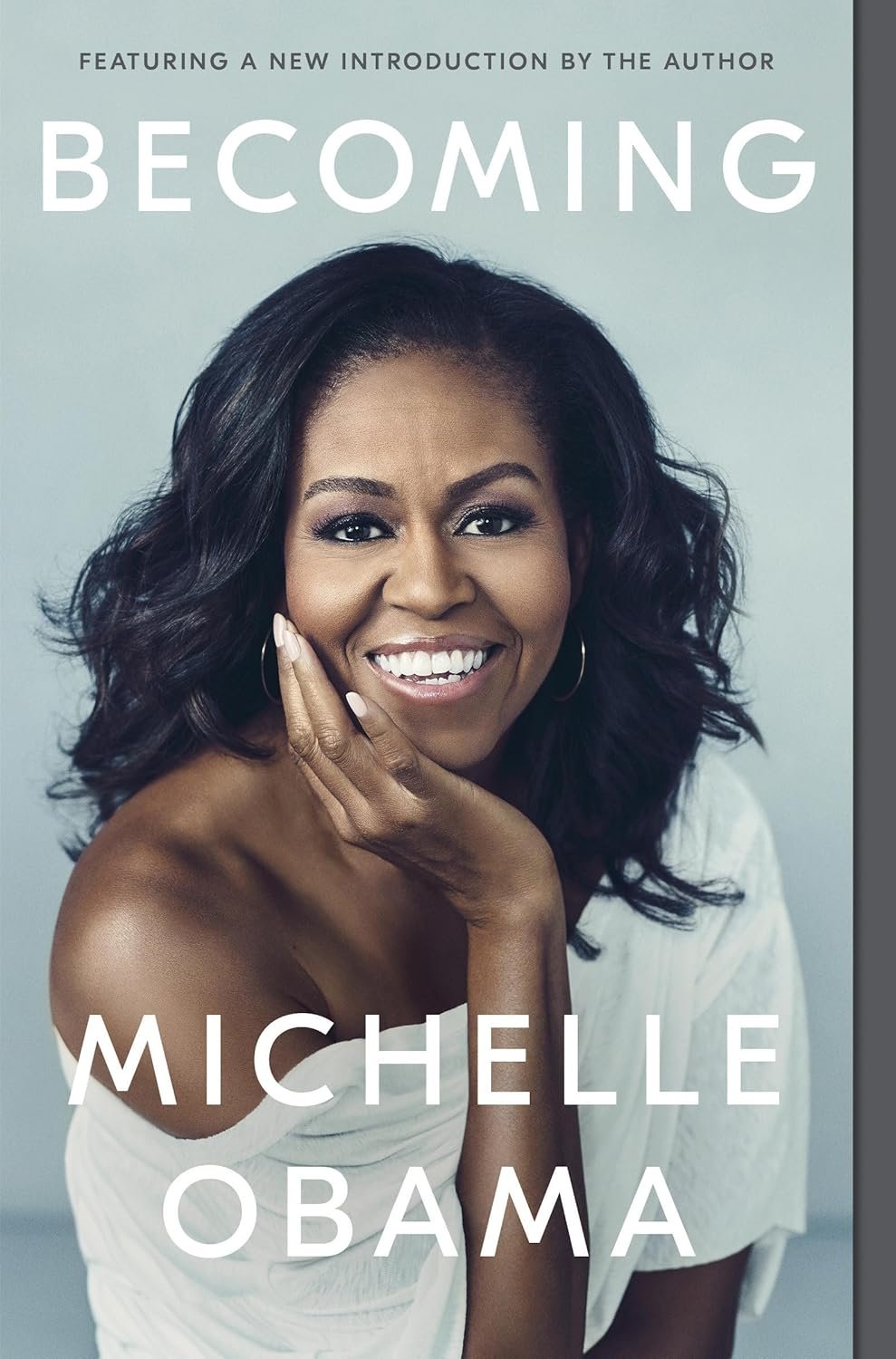 Book cover: Becoming by Michelle Obama