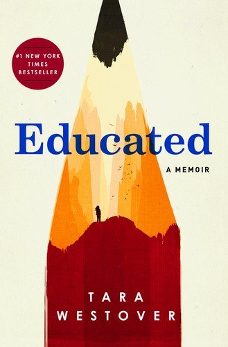 Book cover: Educated by Tara Westover