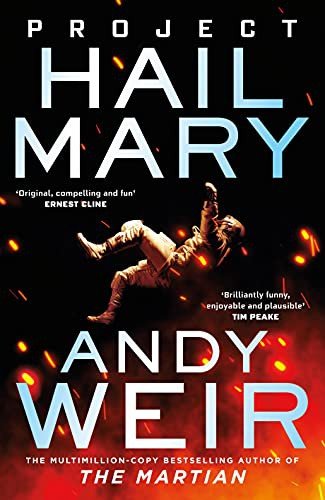 Book cover: Project Hail Mary by Andy Weir