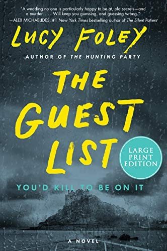 Book cover: The Guest List by Lucy Foley