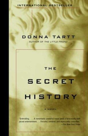 Book cover: The Secret History by Donna Tartt