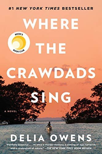 Book cover: Where the Crawdads Sing by Delia Owens